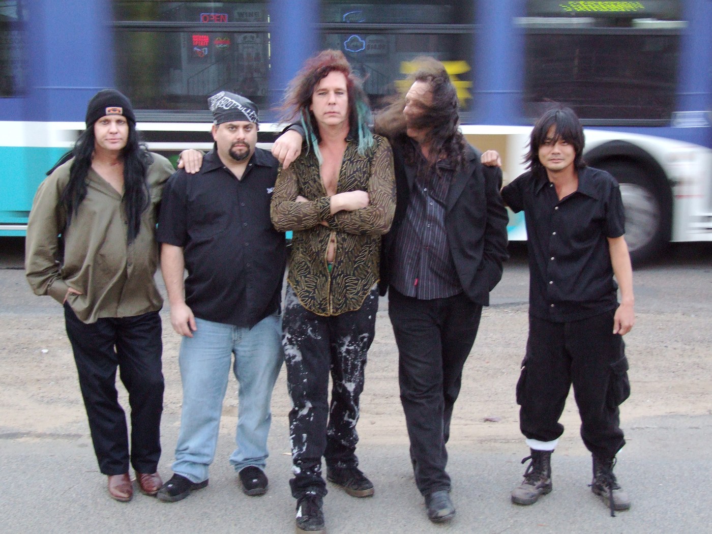 Wally World band portrait